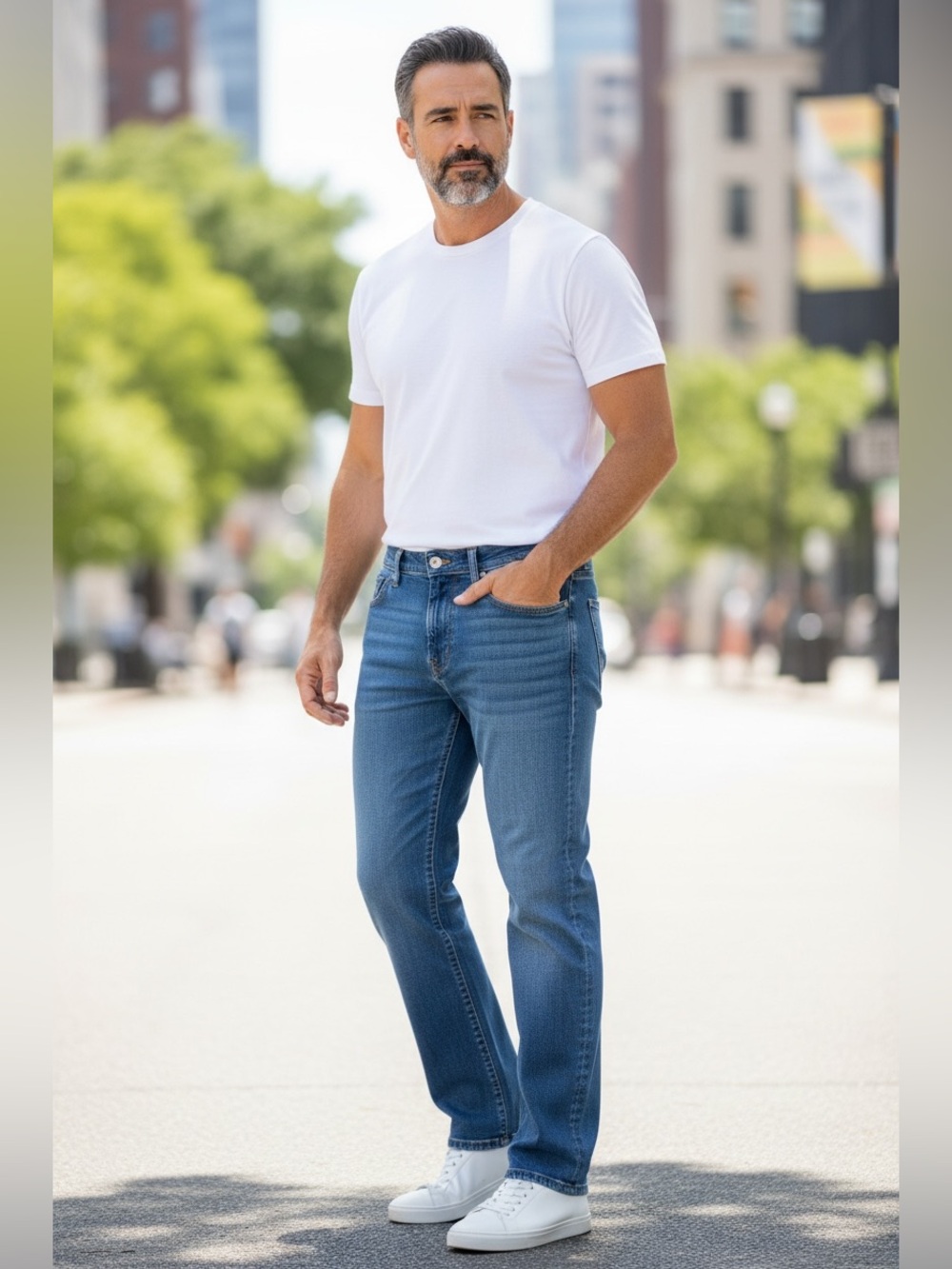 Lee Men’s Regular Fit Straight Leg Jeans 34x32 NWT
